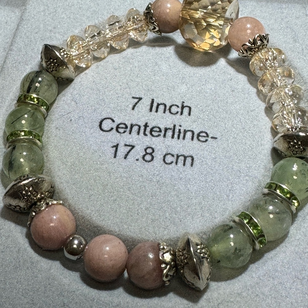 Homemade by Me. Gemstone bracelets